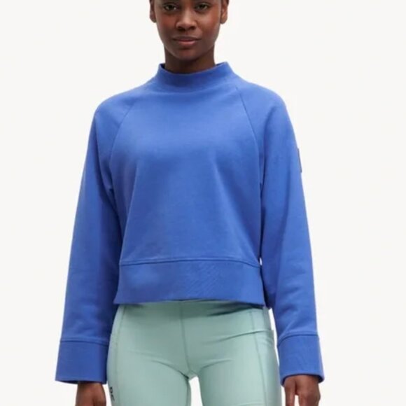 On Running Tops - On Running Cobalt Blue Crew Neck Top Large